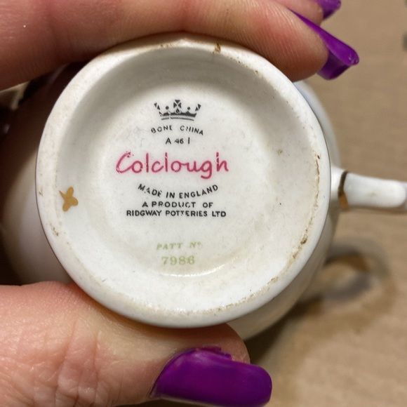 Colcough brand, bone china - Picture 4 of 7